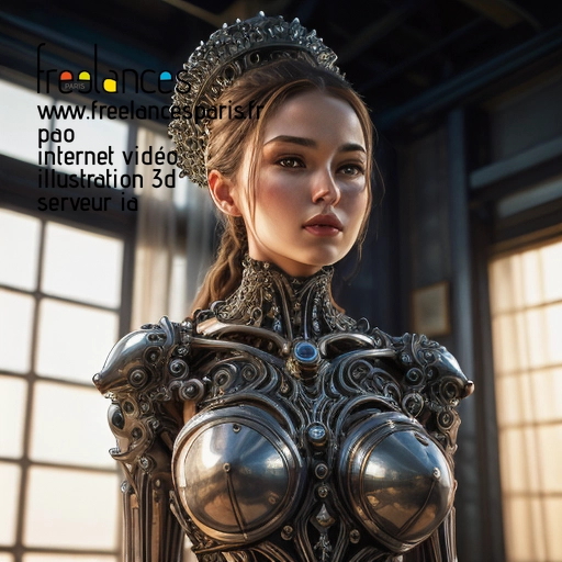 Pao internet vidéo illustration 3d serveur intelligence générative freelance paris studio de création 63WA6RR1